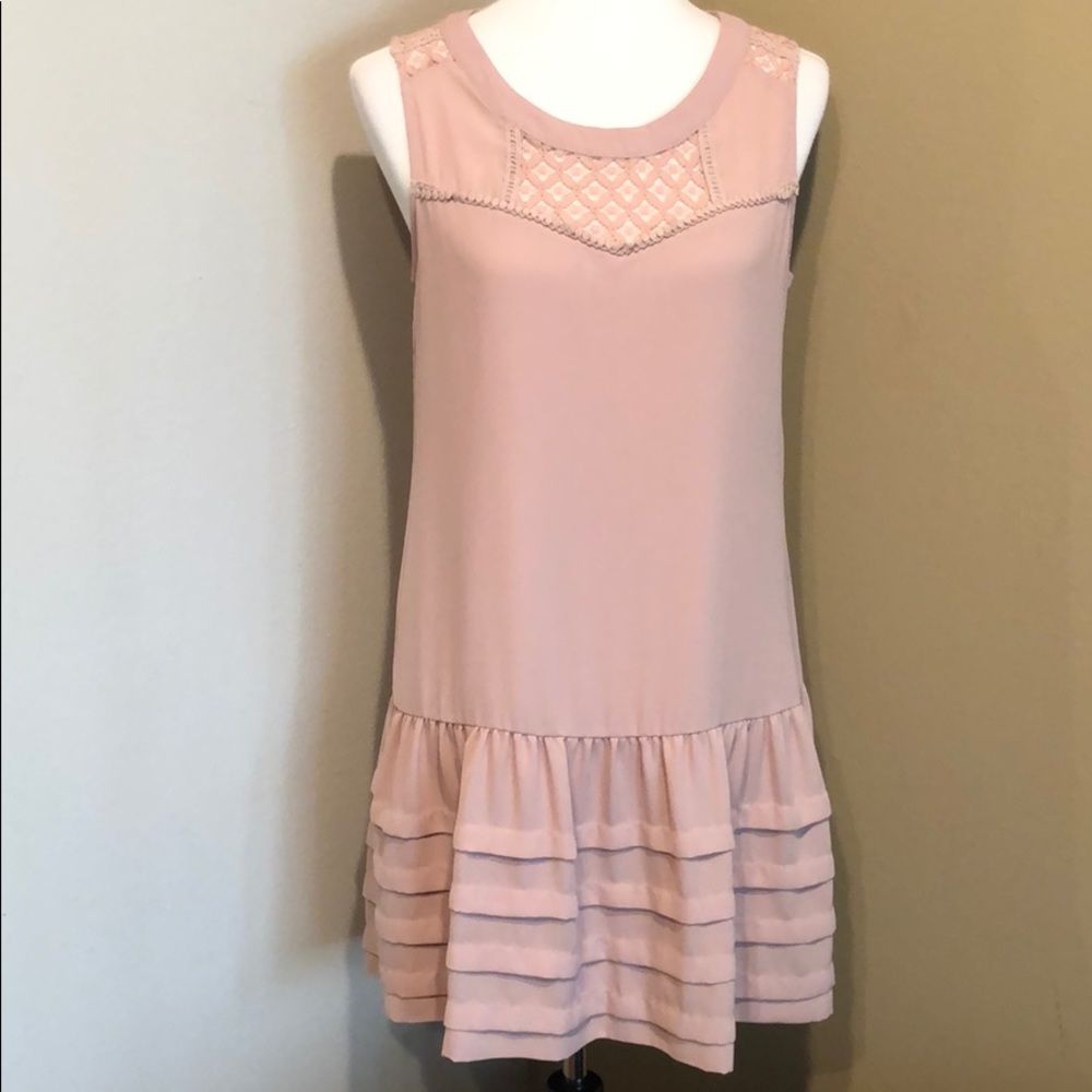 Forever XXI Muted Pink Sleeveless Dress